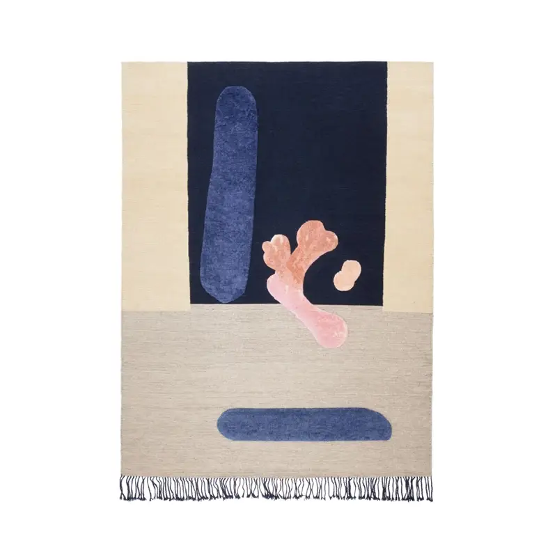 Prix Bas Tapis Tapis RUDE BITS IN SPACE Bleu foncéCC-TAPIS
