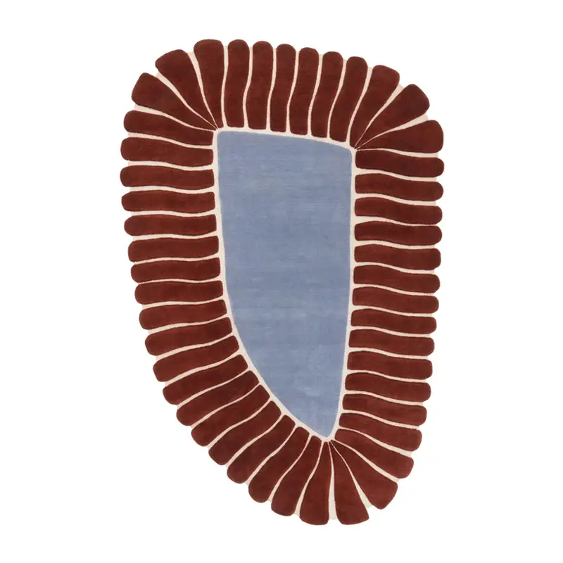 Rug Carpet M'AMA NON M'AMA MEDIUM Mocha/LilaCC-TAPIS Offre Exclusive