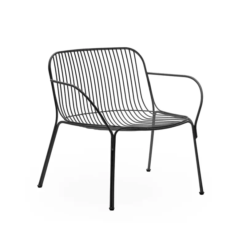 Outdoor Lounge Chair HIRAY armchair BlackKARTELL Dernière Chance