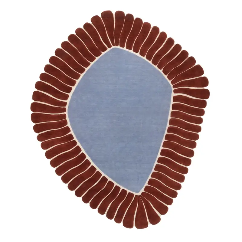 Jusqu&rsquo;à Épuisement Des Stocks Rug Carpet M&rsquo;AMA NON M&rsquo;AMA LARGE Mocha/LilaCC-TAPIS