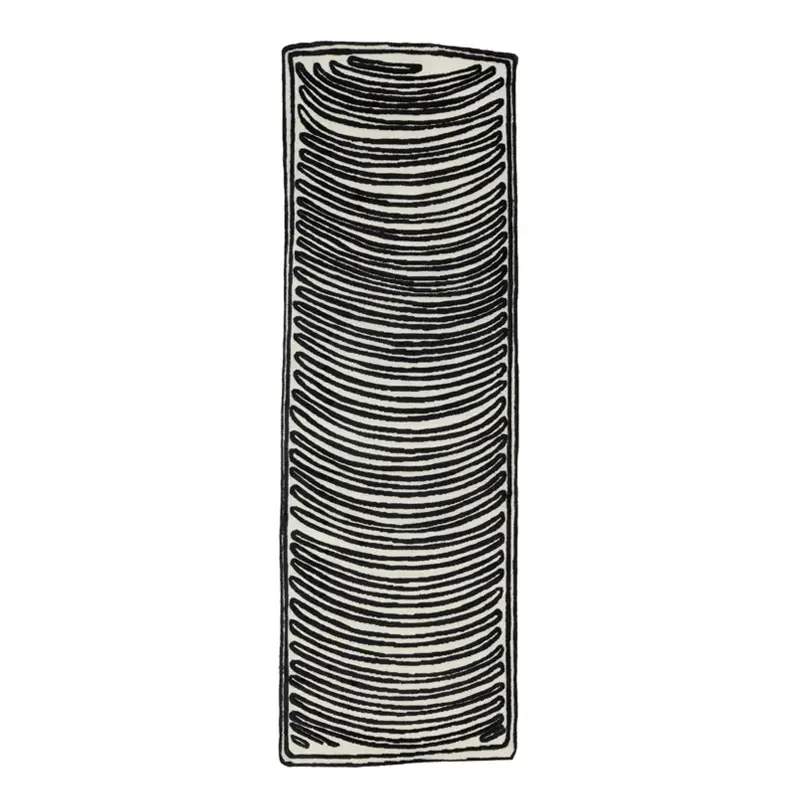 Soldes Rug Carpet NAÏF CRESCENT BlackCC-TAPIS