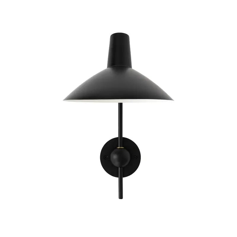 Wall light TRIPOD HM12 Matt blackAND TRADITION Pas Cher