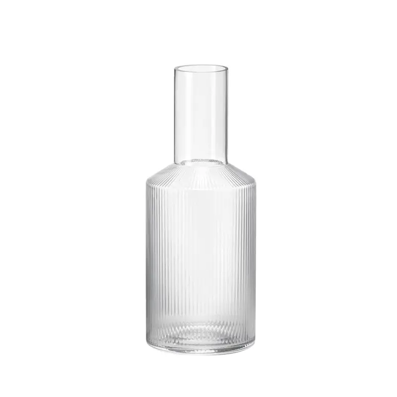 Carafe & verre Carafe RIPPLE TransparentFERM LIVING Commander Maintenant
