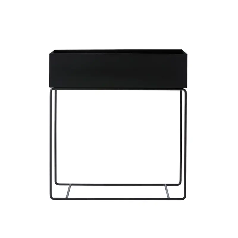 Nouvelle Collection Meuble de rangement Jardinière PLANT BOX NoirFERM LIVING