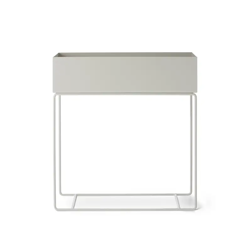 Storage Unit Planter PLANT BOX Light greyFERM LIVING Offre Spéciale