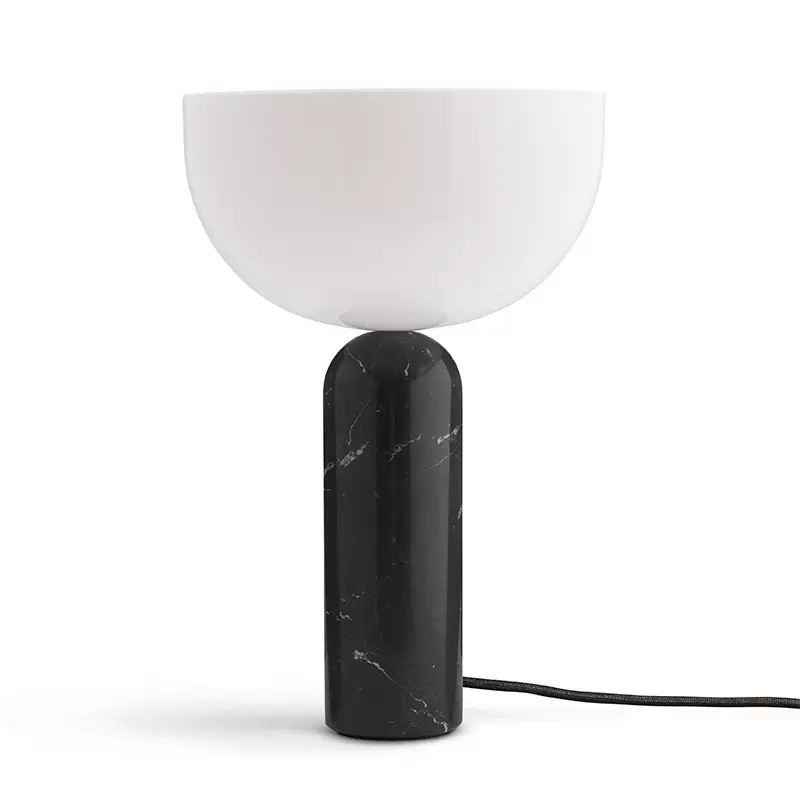 Lampe à poser KIZU Large Marbre noirNEW WORKS Livraison Express