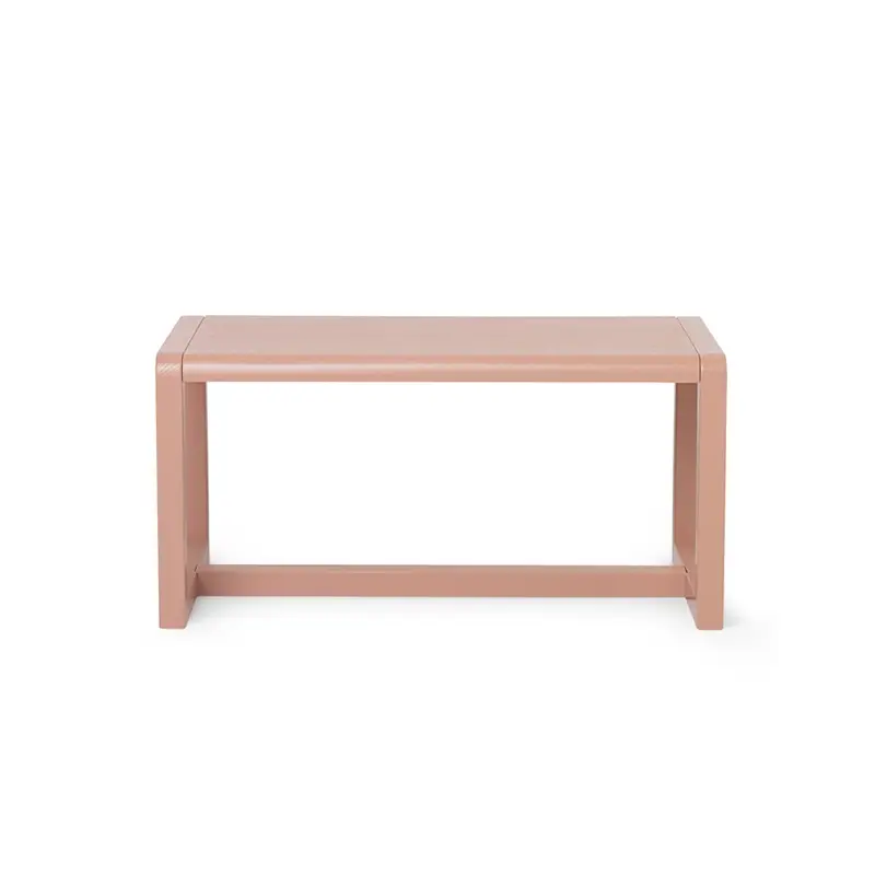 Promotion Saisonnière Seat LITTLE ARCHITECT children's bench PinkFERM LIVING