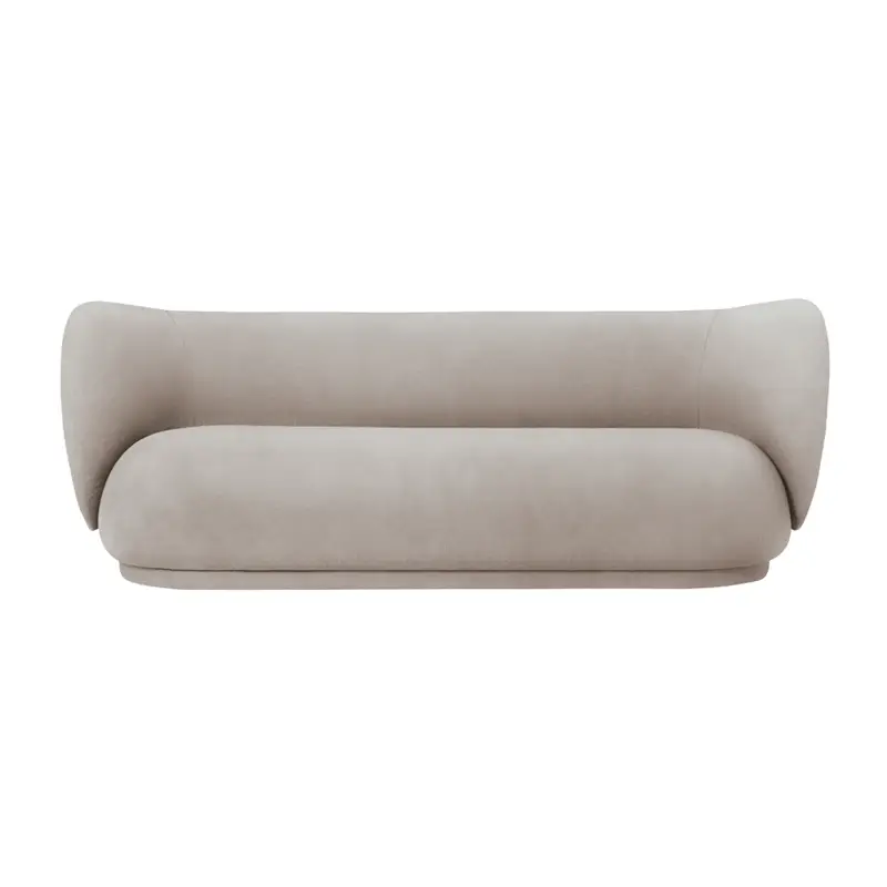 Authentique Sofa RICO 3 seater Brushed SandFERM LIVING