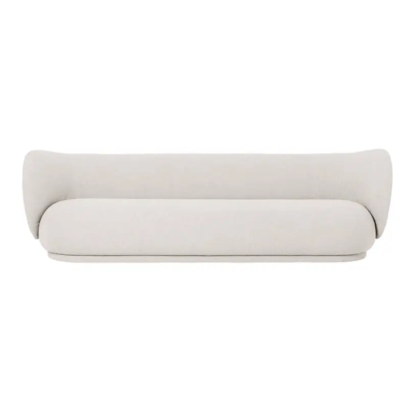 Sofa RICO 4 seater Bouclé Off-whiteFERM LIVING Acheter En Ligne