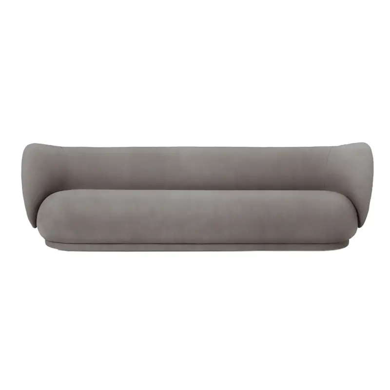 Sofa RICO 4 seater Brushed Warm greyFERM LIVING Expédition Rapide