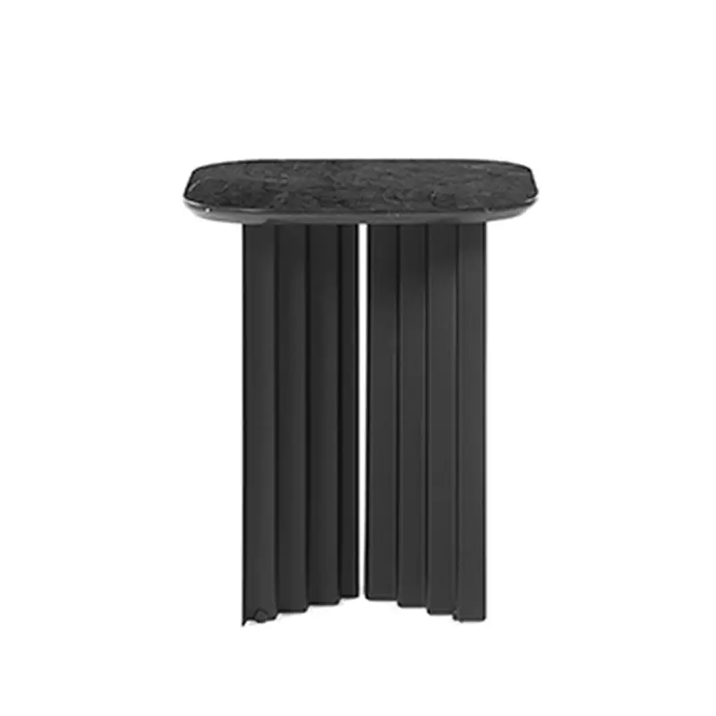 Table d'appoint guéridon PLEC small marbre NoirRS BARCELONA Nouvelle Collection