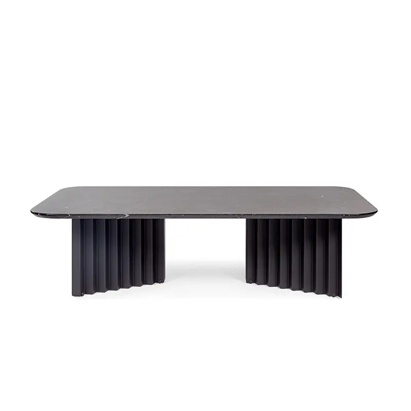 Prix Réduit Table basse PLEC large marbre NoirRS BARCELONA