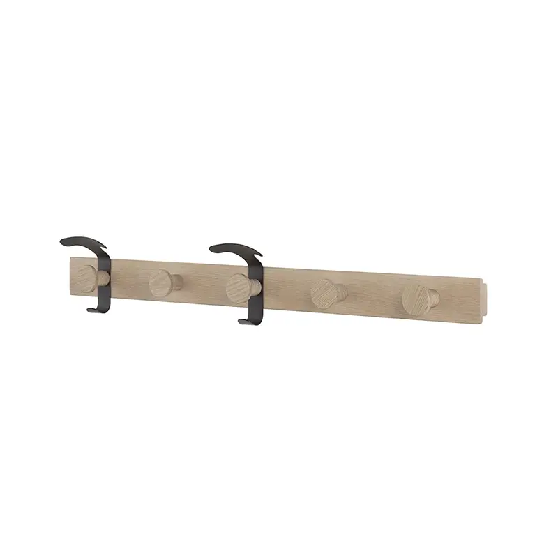 Paiement Sécurisé Porte-manteau Portemanteau AVAIL Chêne/ NoirMUUTO