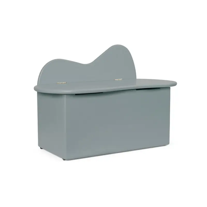 Rangement enfant Banc rangement SLOPE Bleu stormFERM LIVING Meilleure Vente