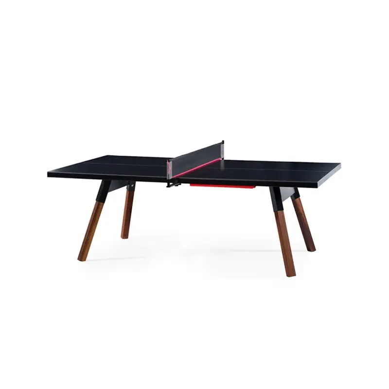 Contract Table YOU AND ME table tennis table BlackRS BARCELONA Usine Directe