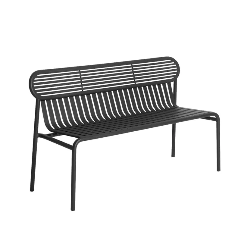 Designer Bench WEEKEND BlackPETITE FRITURE Offre Limitée