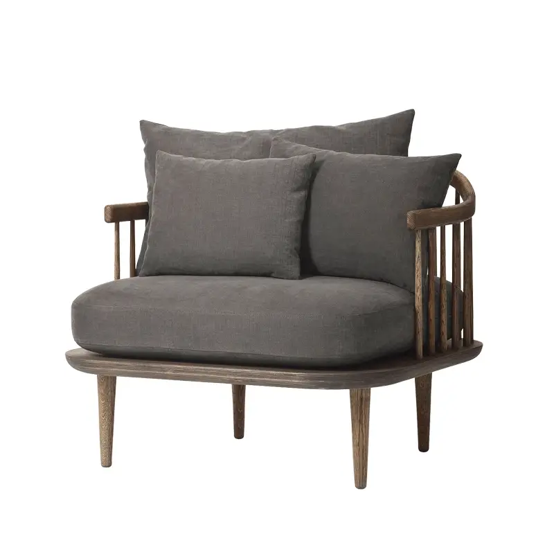 Dernière Chance Easy chair FLY SC1 Hot Madison 093/ smoked oakAND TRADITION