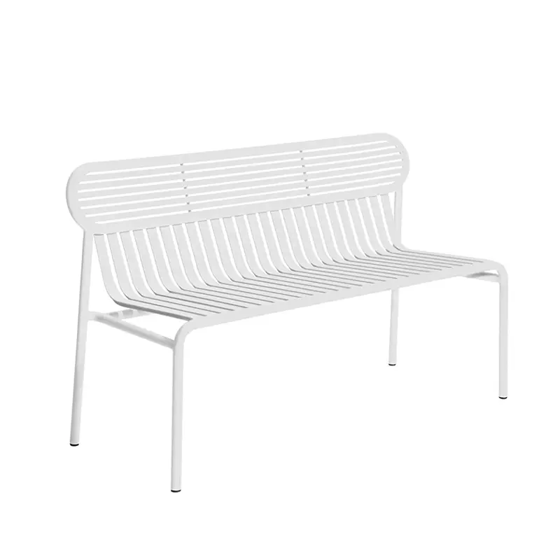 Designer Bench WEEKEND Pearl GreyPETITE FRITURE Soldes