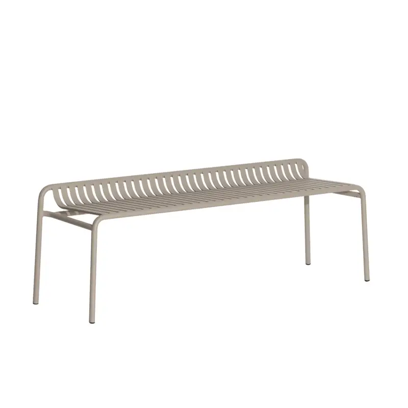 Authentique Outdoor Bench WEEKEND without backrest DunePETITE FRITURE
