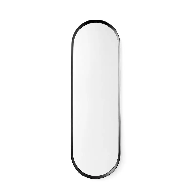 Mirror NORM OVAL BlackAUDO COPENHAGEN Satisfait Ou Remboursé