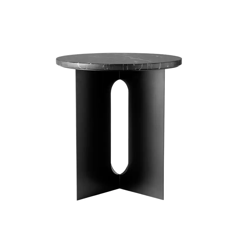 Bon Marché Table d&rsquo;appoint guéridon ANDROGYNE NoirAUDO COPENHAGEN
