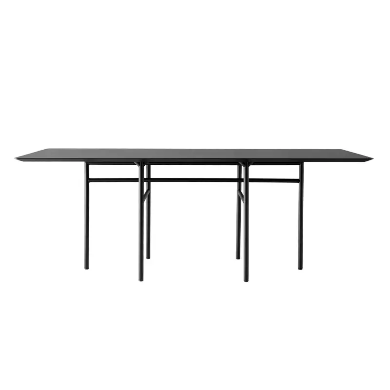 Vente Flash Dining Table SNAREGADE Rectangular BlackAUDO COPENHAGEN