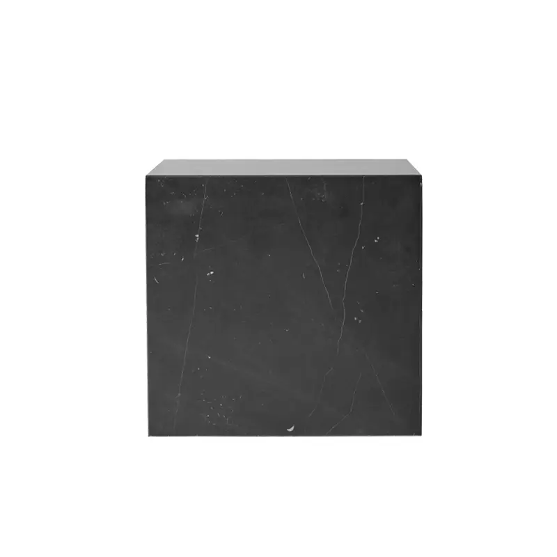 Vente Directe Side Table PLINTH CUBIC BlackAUDO COPENHAGEN