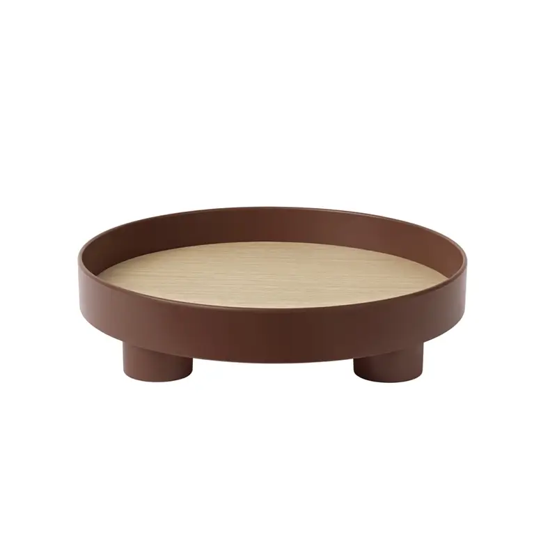 Tray, Dish PLATFORM tray Dark redMUUTO Authentique
