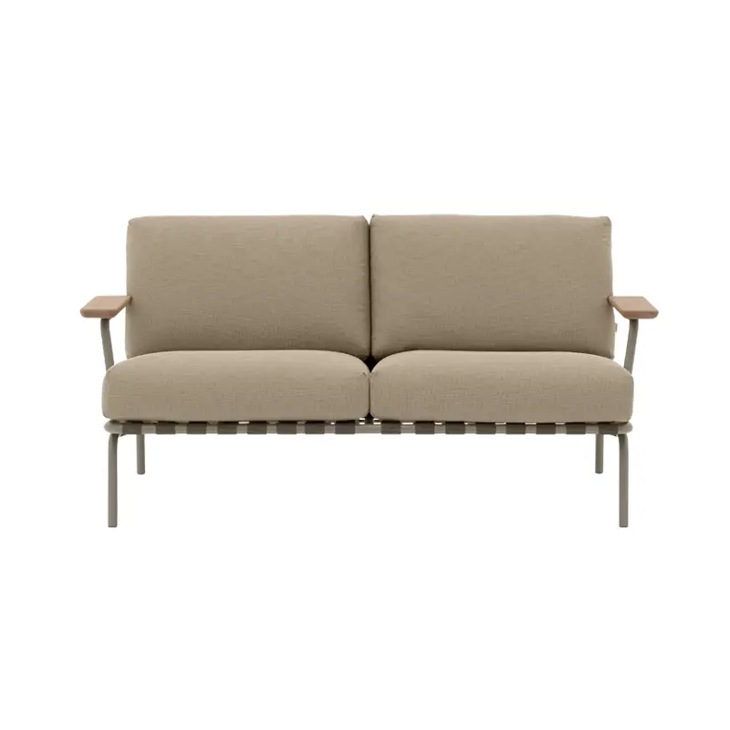 Canapé extérieur SETTLE 2 Places Ribbed Weave 5/ TaupeMUUTO Dernière Chance