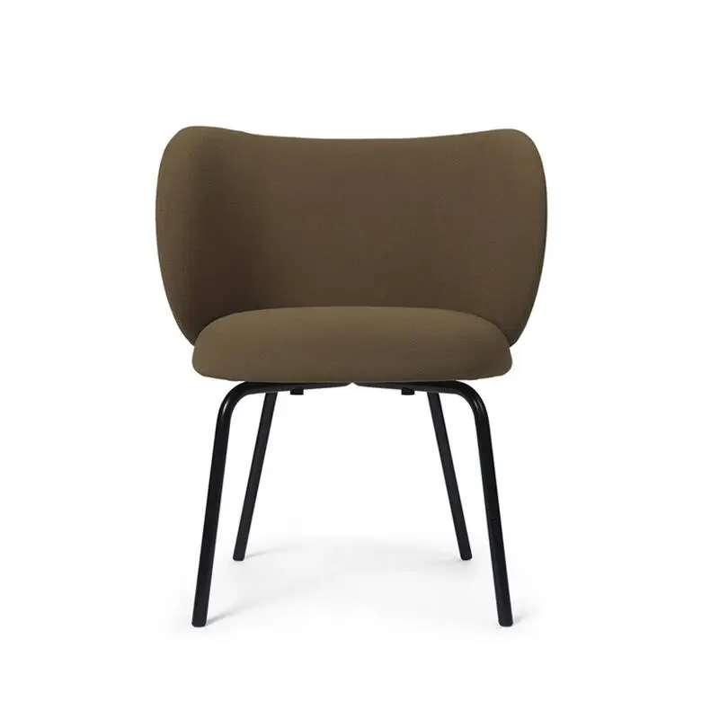 Prix Cassé Chaise RICO 4 pieds Grain Grain 61037 Caramel/ pieds noirsFERM LIVING