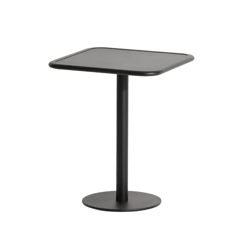 Outdoor Table WEEKEND square BlackPETITE FRITURE Jusqu'à Épuisement Des Stocks