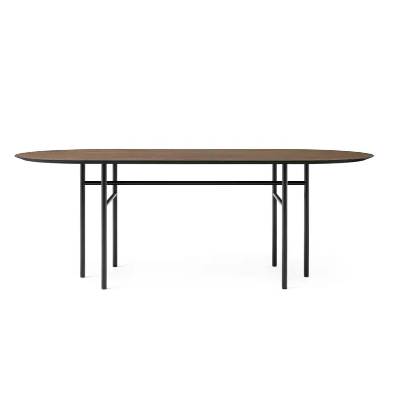 Prix Promo Dining Table SNAREGADE Oval Dark oakAUDO COPENHAGEN