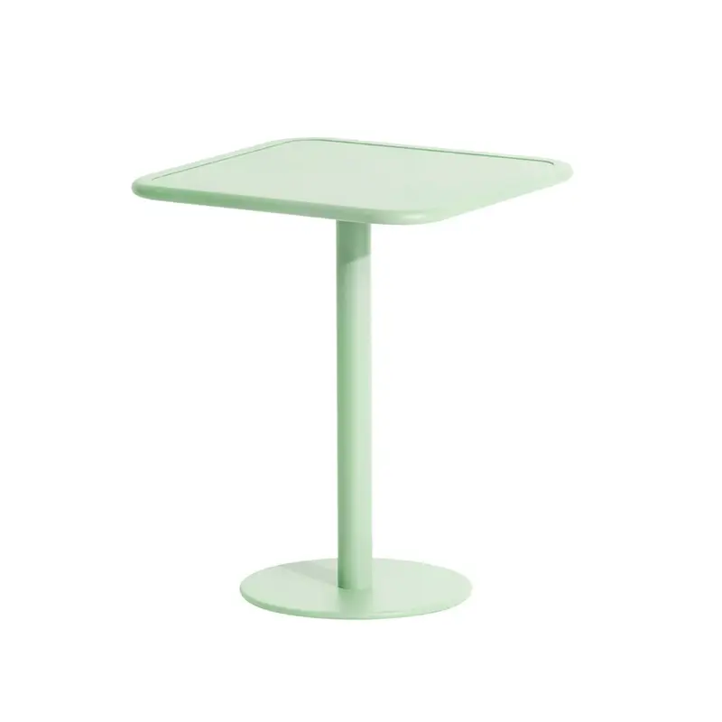 Outdoor Table WEEKEND square Pastel greenPETITE FRITURE Offre Spéciale