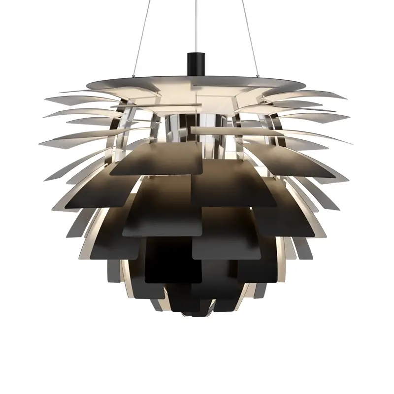 Suspension PH ARTICHOKE Ø84 NoirLOUIS POULSEN Commande En Gros