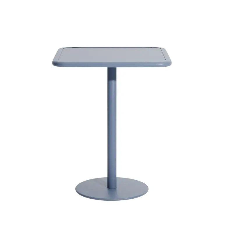 Outdoor Table WEEKEND square Pigeon bluePETITE FRITURE Prix Choc