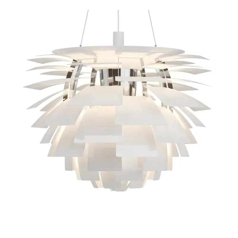 Vente Flash Pendant Light PH ARTICHOKE Ø84 WhiteLOUIS POULSEN