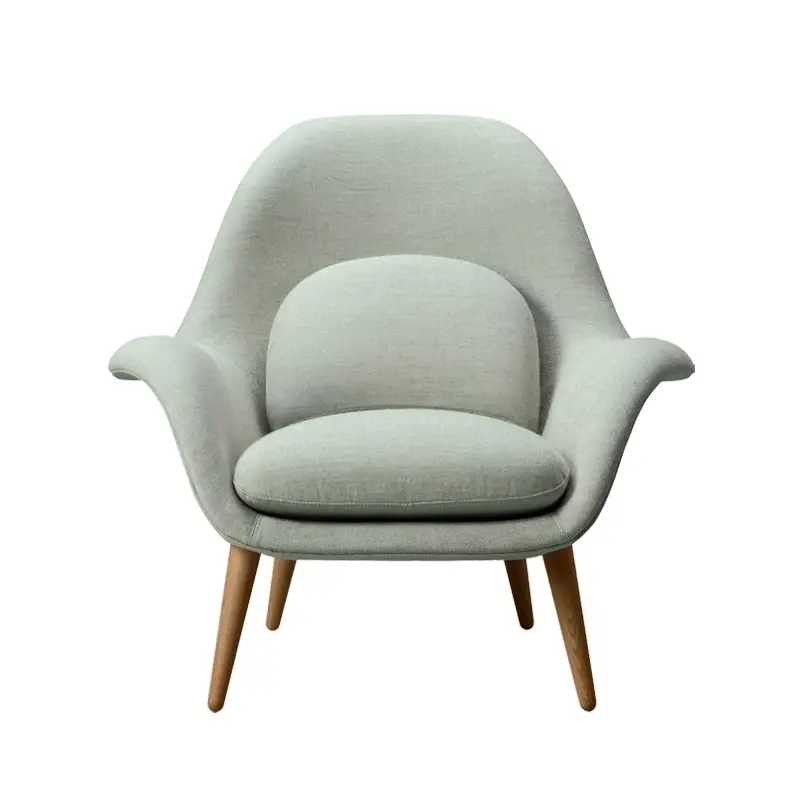 Prix Réduit Easy chair SWOON LOUNGE Pastel green 132FREDERICIA
