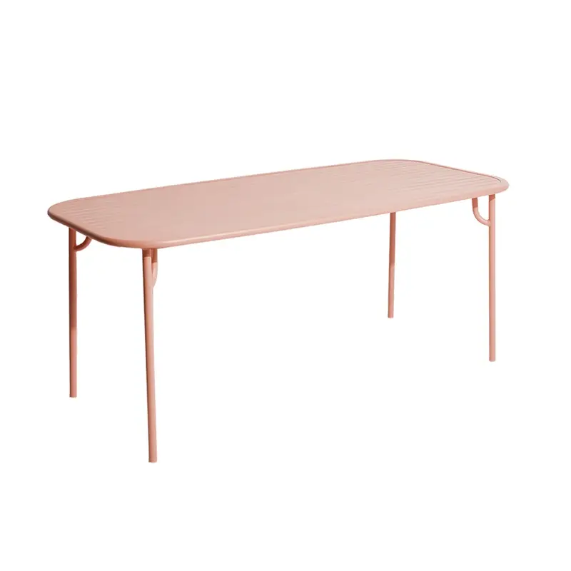Nouvelle Collection Outdoor Table Rectangular WEEKEND PinkPETITE FRITURE