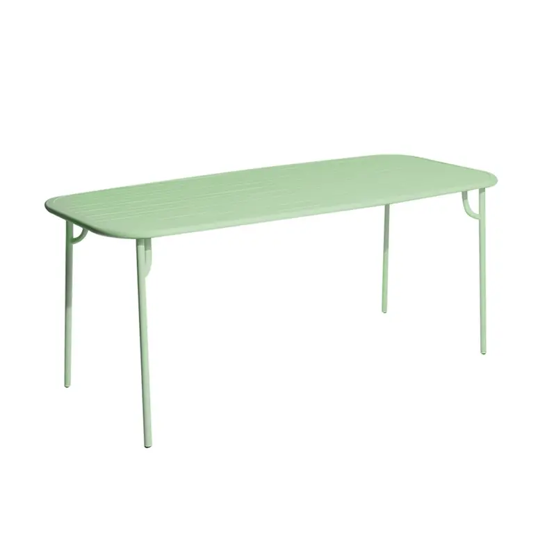 Achetez Aujourd&rsquo;hui Outdoor Table WEEKEND rectangular Mint greenPETITE FRITURE