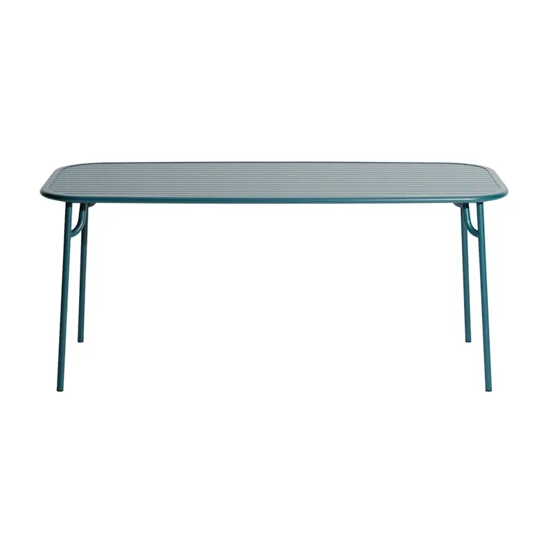 Produit De Marque Outdoor Table WEEKEND rectangular Ocean bluePETITE FRITURE