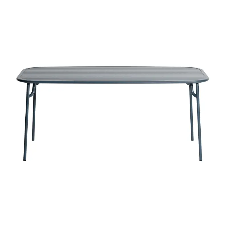Usine Directe Outdoor Table Rectangular WEEKEND Blue greyPETITE FRITURE