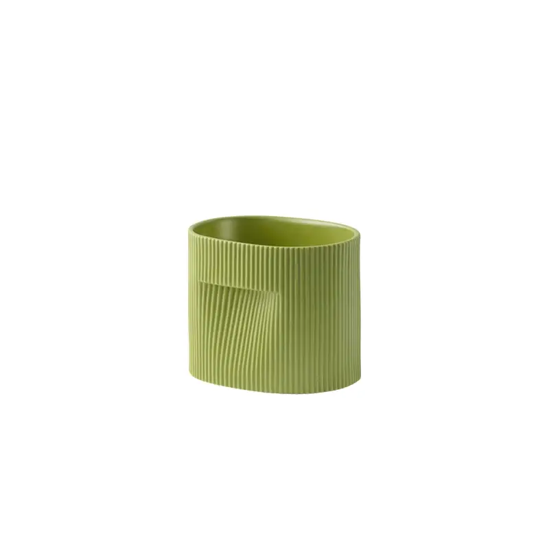 Vente Directe Vase RIDGE PLANTER H 15 Moss greenMUUTO