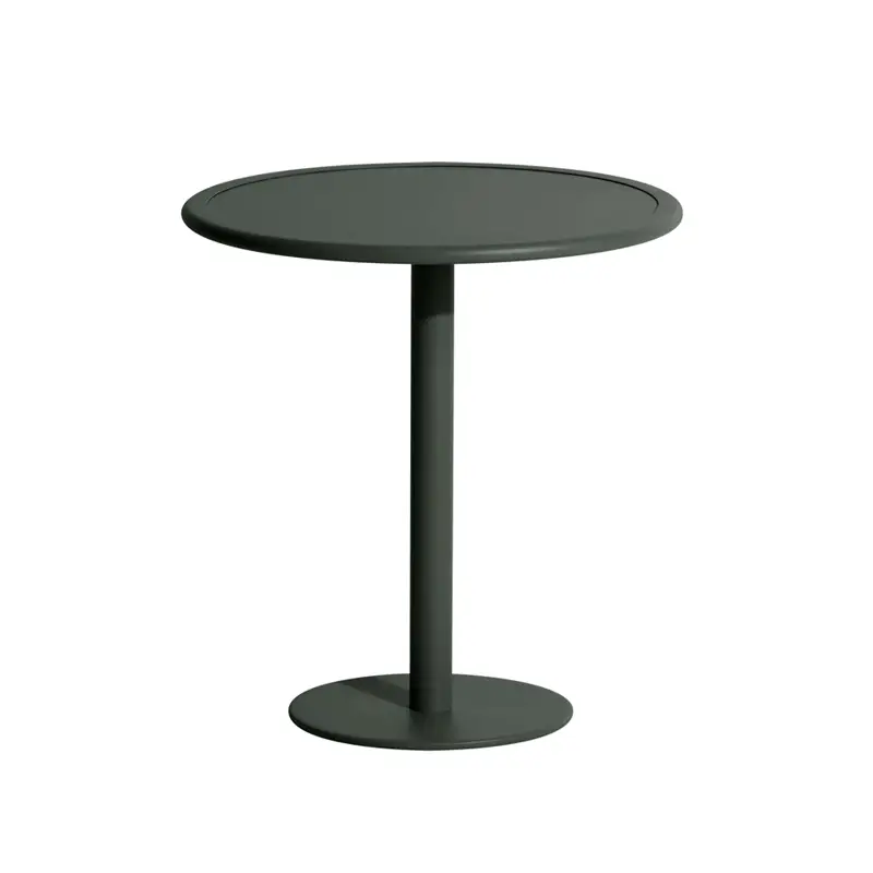 Prix Réduit Outdoor Table WEEKEND round Bottle greenPETITE FRITURE