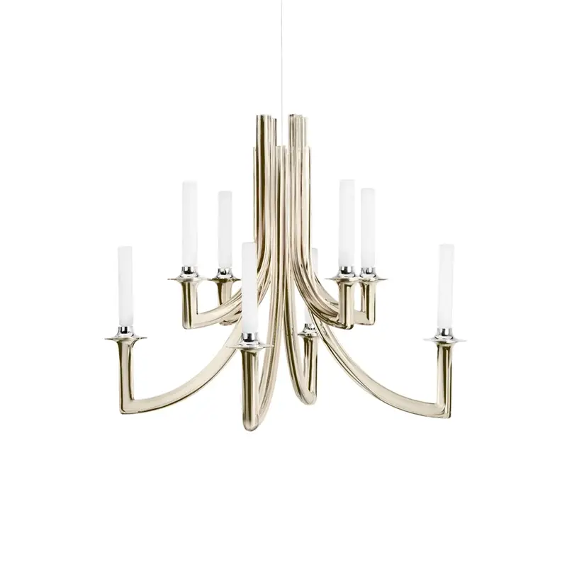 Certifié Suspension KHAN METAL Champagne brillantKARTELL