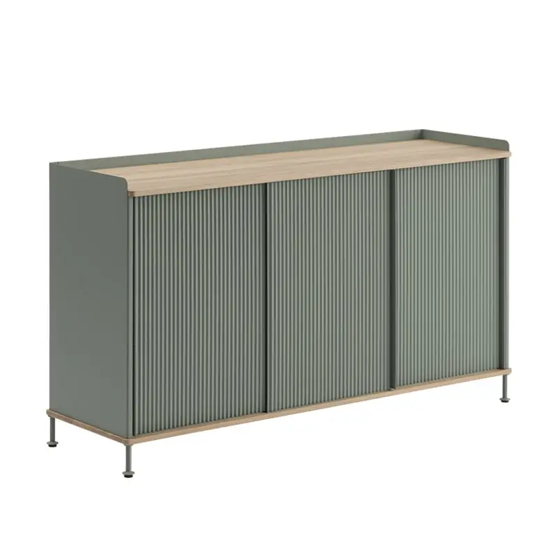 Meilleure Vente Storage Unit ENFOLD Sideboard L 148 Oak/ ash greenMUUTO