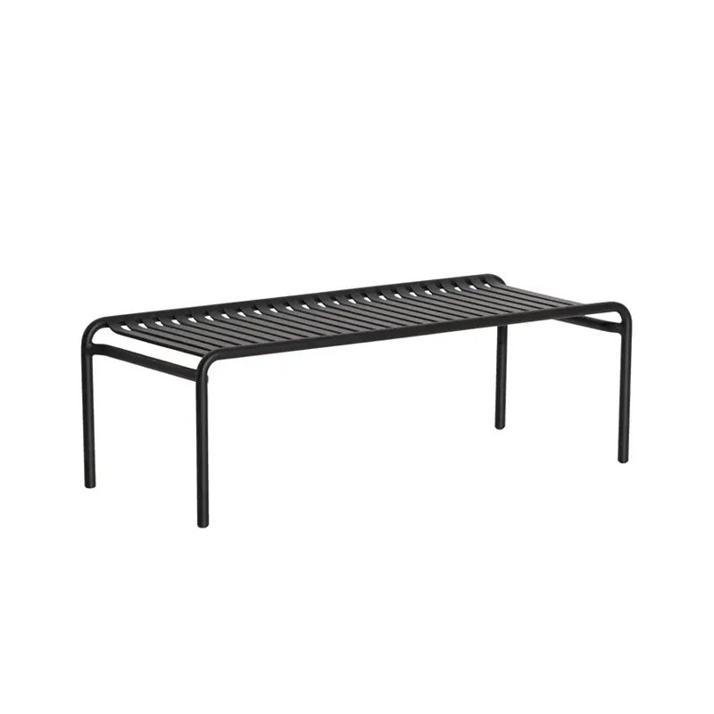 Outdoor Coffee Table WEEKEND large BlackPETITE FRITURE Retour Gratuit