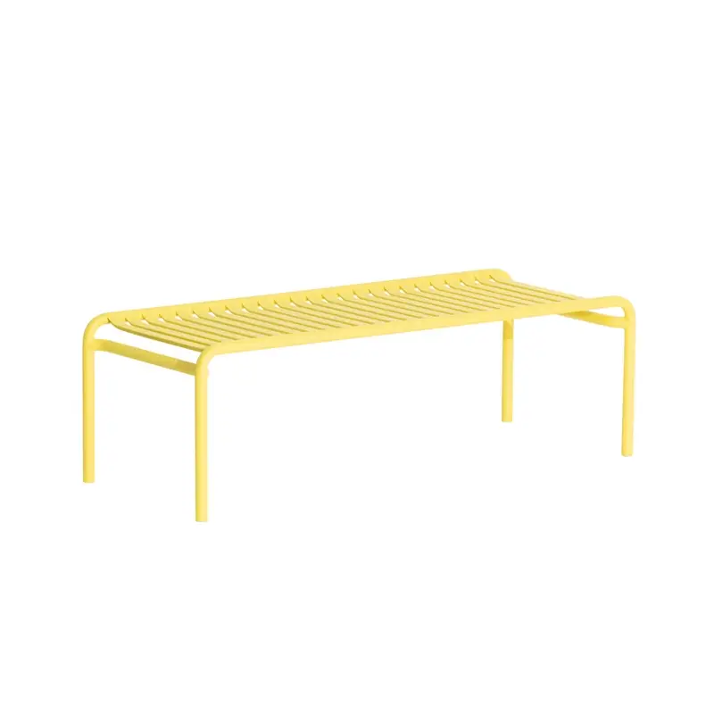 Table basse extérieure WEEK-END large JaunePETITE FRITURE Prix Choc