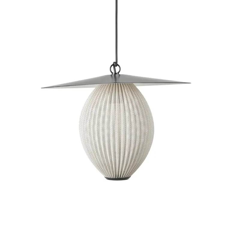 Bon Plan Outdoor Lighting SATELLITE OUTDOOR pendant light Creamy whiteGUBI