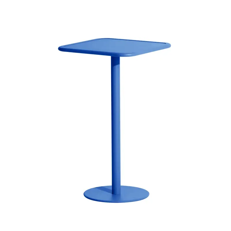 Table extérieure Mange-debout WEEK-END carré BleuPETITE FRITURE Prix Cassé