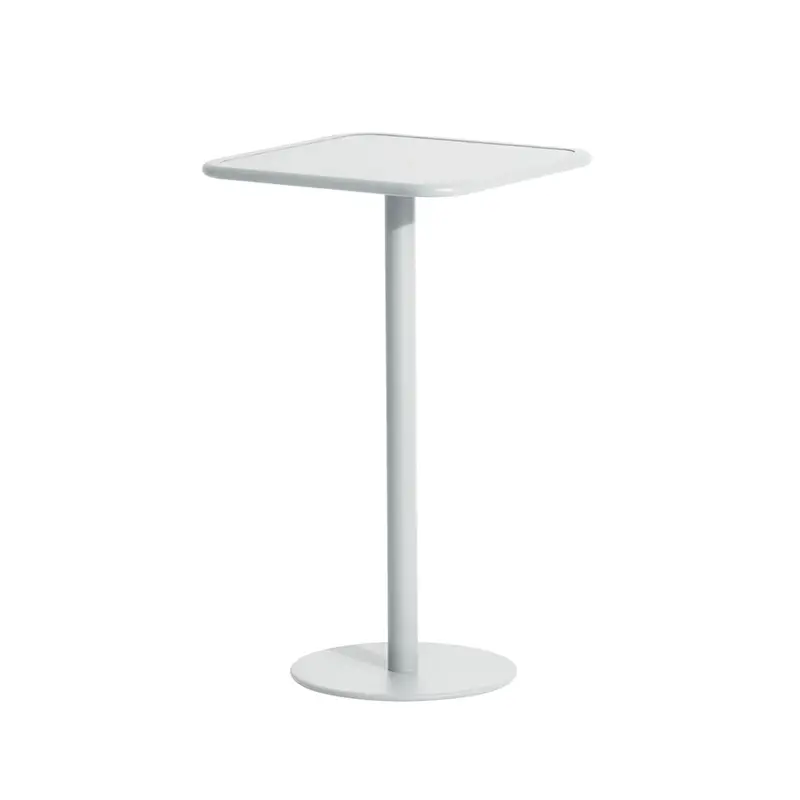 Nouvel Arrivage Table extérieure Mange-debout WEEK-END carré Gris perlePETITE FRITURE